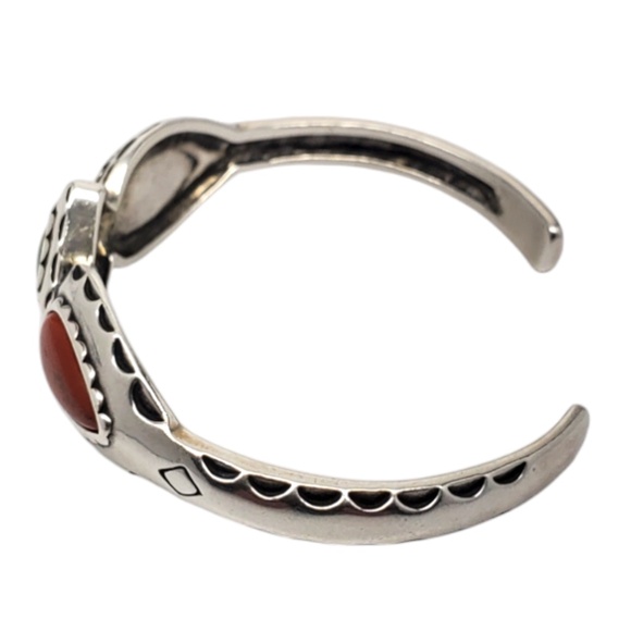 Carolyn Pollack Sterling Silver Multi Stone Cuff Bracelet  #20173 - Picture 2 of 8